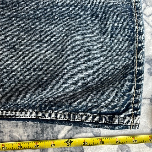 Buffalo David Bitton Relaxed Acid Washed Blue Jeans - Picture 10 of 15